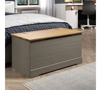 Corona Classic Storage Trunk - H45.4cm x W90.2cm x D47.2cm Core Products Grey One Size