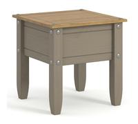 Core Products Halea Small Pine Side Table - Grey, Grey