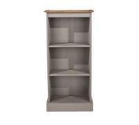 Core Products Corona Low Narrow Bookcase in Grey Core Products Grey