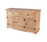Core Products Corona Medium Sideboard with 3 Doors & 2 Drawers - Brown