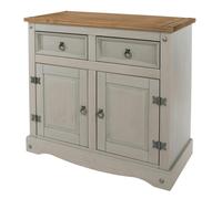 Core Products Halea Small Pine Sideboard - Grey, Grey