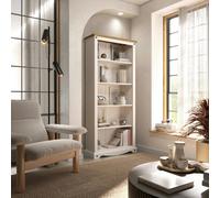 Corona White Tall Bookcase White