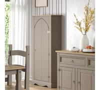 Corona Grey Vestry Cupboard, Grey
