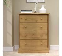 Core Products Cotswold 4 Drawer Chest, Brown