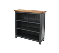 Dunkeld Low Bookcase - Midnight blue