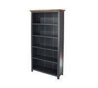 Core Products Dunkeld Tall Bookcase H180cm x W90cm x D30cm in Blue Core Products Blue