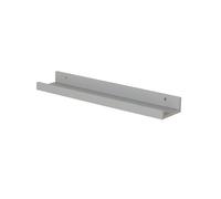 Core Products Light Grey Floating Display Shelf - Modern Dura Book & Picture Storage Unit, W58Cm X D10Cm