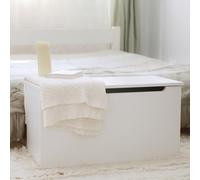 Core Products Erin White Ottoman Storage Chest