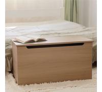 Core Products Freya Smoked Oak Effect Ottoman Storage Chest