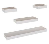 Core Products Hudson Narrow 4 Shelf Kit, Matt White