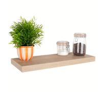Core Products Hudson 60Cm Wide Floating Box Shelf Kit - Oak in Light Brown Core Products Light Brown