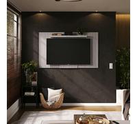 Core Products Lido TV Display Wall Panel, Extendable or Fixed with Adjustable Shelf - White