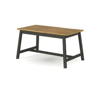Core Products Linea Large Live-Edge Dining Table - Black