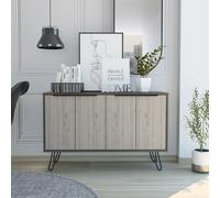 Core Products Nevada Large 4 Door Sideboard in Dark Brown Core Products Dark Brown