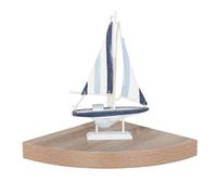 Core Products, Hudson Floating Corner Shelf Kit, 29.5 cm Length x 29.5 cm Width x 3.8 cm Height - Oak