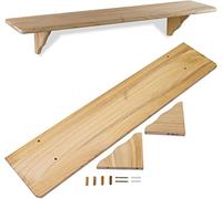 Core Products Pine Shelf - Durable Wall Mounted Floating Wooden Shelf 2, 3, 4 Feet (1180 x 190 x 16 mm)
