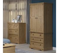 Core Products Corona 2 Door, 3 Drawer Wardrobe