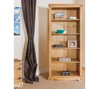 Corona Antique Wax Tall Bookcase, Anitque Wax