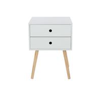 Core Products Scandia 2-Drawer Premium Bedside Cabinet - Medium - mdf - 1