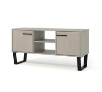 Core Products TV Unit Texas - 2-Door Flat Screen - Grey Pine
