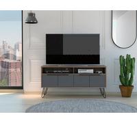 Core Products TV Rack Vegas Wide Screen – 4 Doors – Brown