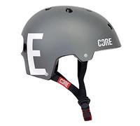CORE Protection Street Helmet Skate/BMX/Bike/MTB/Roller Derby/Scooter - Grey/White, S/M