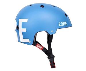 CORE Protection Street Helmet Skate/BMX/Bike/MTB/Scooter - Blue/White, XS/S