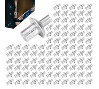 Core Pull Rivet, Pop Rivets Made of Aluminium, Pop Rivets with Dome Head and Core Pull Rivets - Pop Rivets with Domed Head, Knock Type Expansion Rivets for Home, Electronics, Precision