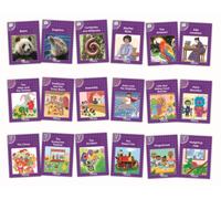 Core Purple Readers Complete Set (18 Books) : in Precursive Letters (British English Edition)