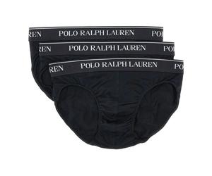 Core Replen Tripack Stretch Cotton Briefs - male - Polo Ralph Lauren - Underpants - Black - S - Underwear S