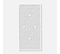 Core Screen UV Stabilised Indoor or Outdoor Screen Composite Wall Decoration for Office and Home (White | Ria, 1800mm x 900mm)