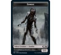 Core Set 2021 - Zombie // Cat (#20) Token (foil) | Core Set 2021