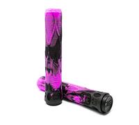 CORE Skinny Boy Handlebar Grips for Bikes & Scooters BMX Cycling Mountain Bike Soft Non Slip Longneck Bike Grips Bar Ends Included fits All Stunt Scooters BMX MTB - 170mm - Fuchsia