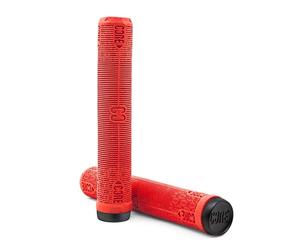 CORE Skinny Boy Handlebar Grips for Bikes & Scooters BMX Cycling Mountain Bike Soft Non Slip Longneck Bike Grips Bar Ends Included fits All Stunt Scooters BMX MTB - 170mm - Red