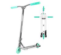 CORE SL2 Complete Scooter - Stunt Scooters, Professional Scooter for any Age Rider - Pro Scooters for Kids Pro Scooters for Adults, Pro Scooter Wheels - Ready to Ride Trick Scooter (SL2 - Chrome/Teal)