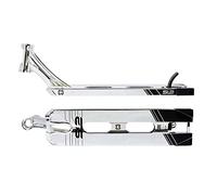 Core SL2 Forged Stunt Scooter Deck 5 x 20 - (Super Light) Stunt Scooter Deck, Pro for Skateparks Lightweight, for boys girls teens and adults, Suitable for kids aged 8+ kick scooter - Chrome