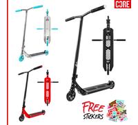 CORE SL3 Complete Scooter - Professional Scooter for any Age Rider - Pro Scooters for Kids Pro Scooters for Adults - Ready to Ride Trick - Black