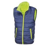 Core Sleeveless Zip Up Bodywarmer Result Navy 2XL