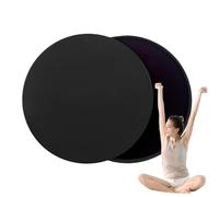 Core Sliders - Two-Sided Foot Sliders, Strength Sliders Core Workouts | Exercise Sliding Disc, Ab Exercise Equipment Home Exercise Equipment Perfect For Ab Training, Core Training
