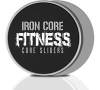 Core Sliders Workout Sliders Discs Fitness Gliding for Exercise. (Charcoal Grey)