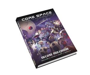 Core Space Deluxe Rulebook: 176-Page Hardback with Advanced Rules, Background, Customization, Perseus Arm Campaign, Character Creation (6 Players, Ages 12+)
