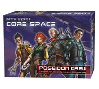 Battle Systems BSGCSE006 Core Space - Poseidon Crew - Sci Fi Miniature Game - Multi Level Tabletop War Game Board - Wargaming Universe