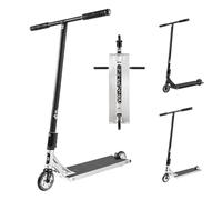 CORE ST3 Complete Stunt Scooter - Professional Scooter for any Age Rider - Pro Street Scooters for Kids & Adults Wide Deck - Ready to Ride Trick - Polished