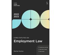 Core Statutes on Employment Law 2022-23