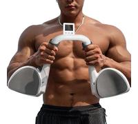 Core Trainer With Timer - Portable Plank Training Ab Workout Equipment, Core Stability And Exercise Routine | Home Fitness Tool For Push Ups, Abdominal Exerciser, Strength Building, Body Fitness