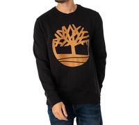 Timberland Men's Core Tree Logo Sweatshirt, Black, L
