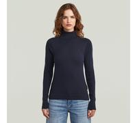 Core Turtle Slim Knit - Dark blue - Women XS