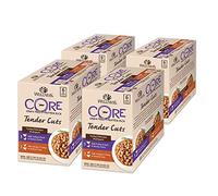 CORE Wellness Core Tender Cuts Wet Cat Food Grain Free, Natural, Complete, Turkey Selection, 2.04 kg