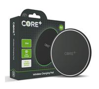 Core + | Wireless Charging Power Pad 15W | Portable Charger for QI Enabled iPhone, Android, Galaxy Devices | Fast Charging | QI Enabled Devices Only