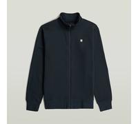 Core Zip Stand Up Collar Sweat - Dark blue - Men M